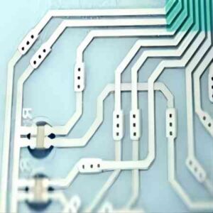 THRU-HOLE Silver Flex Circuit