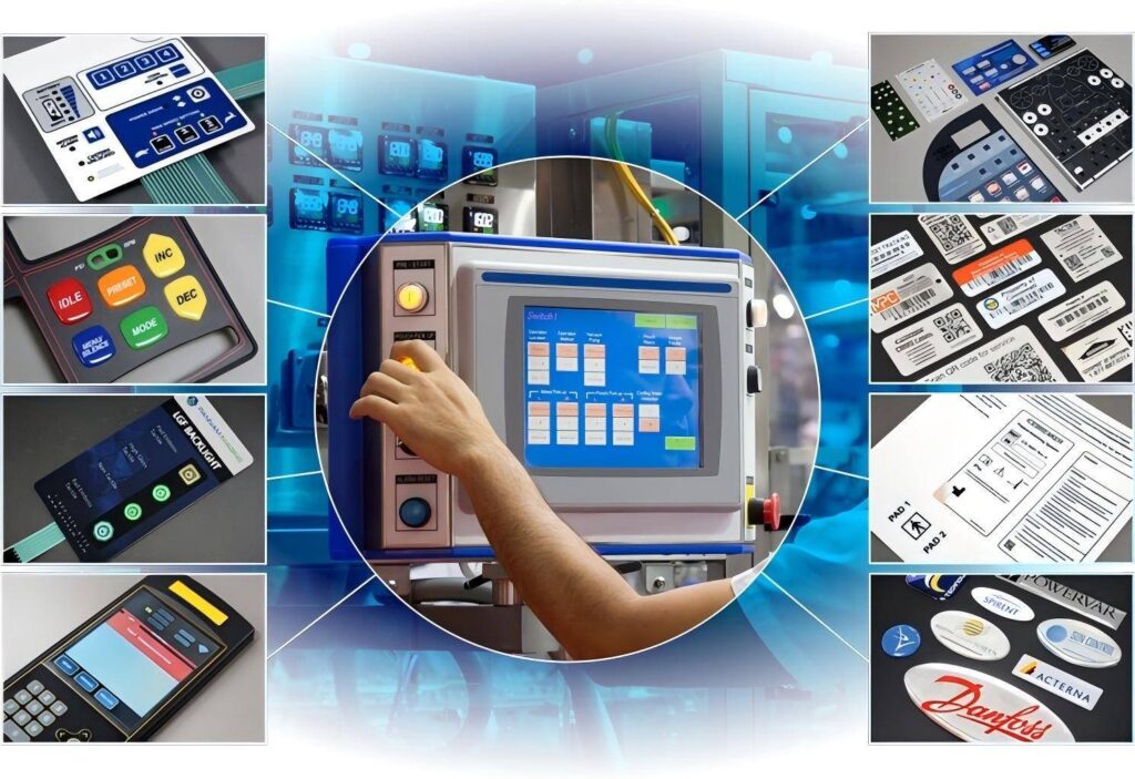 Průmyslový řídicí panel